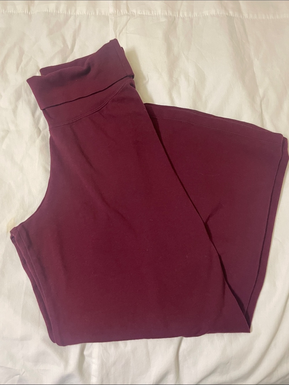 Brandy Melville Burgundy Priscilla Pants Capri